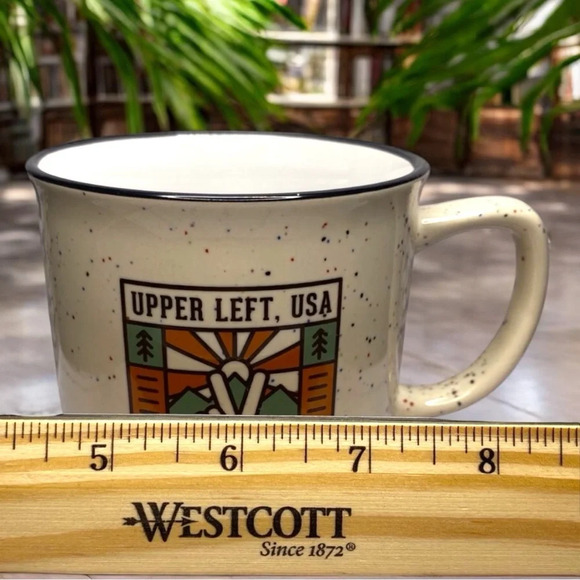 Upper Left USA Camp Fire Coffee Mug - Pacific Northwest - Washington - Oregon - Picture 6 of 10